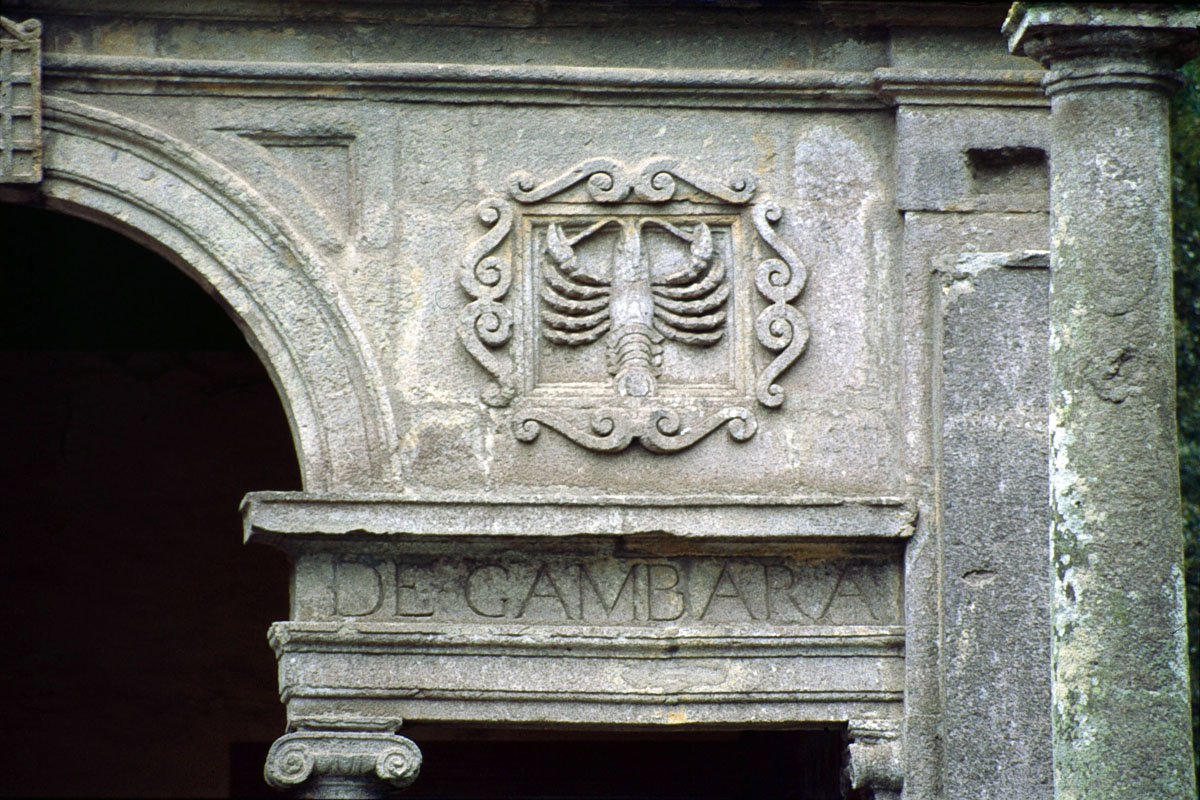 Lo stemma della famiglia Gambara