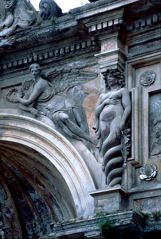 Fontana dell'Organo, dettaglio
